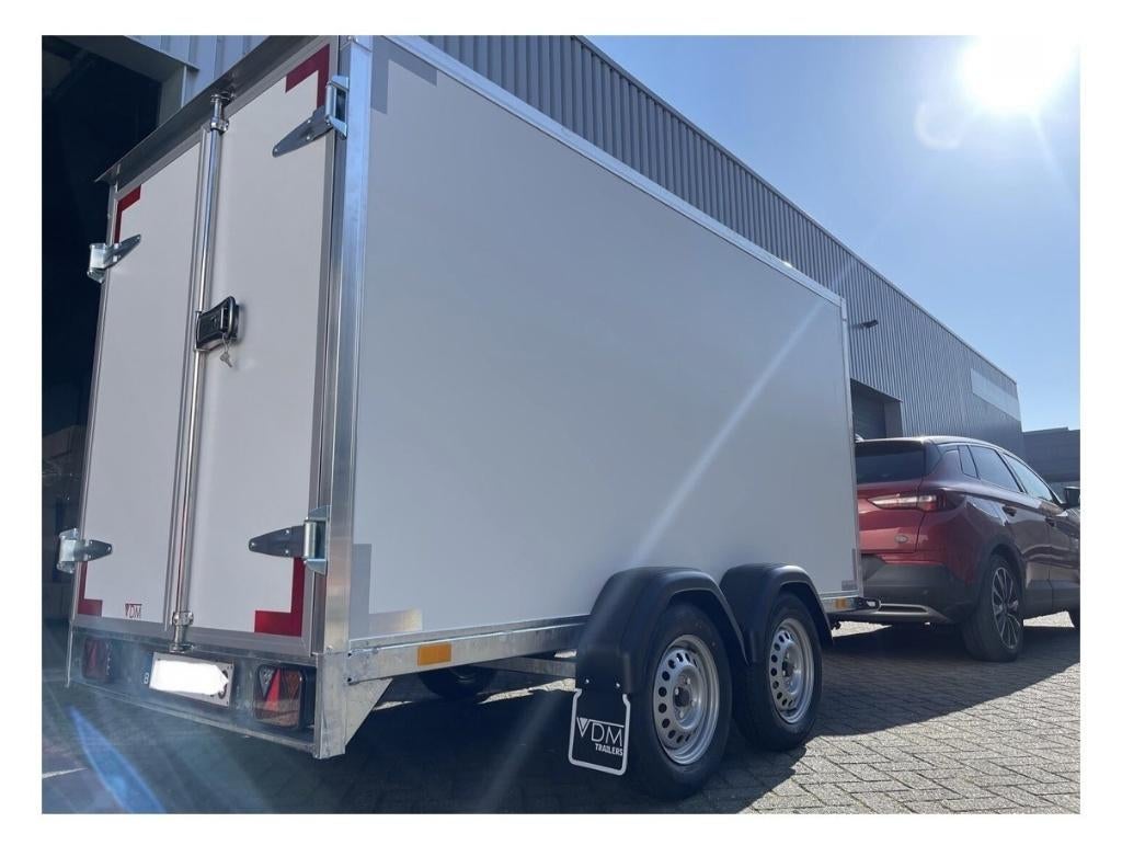 2026 Gesloten Tademasser aanhangwagen ONGEREMD, Ophalen of Verzenden, Nieuw