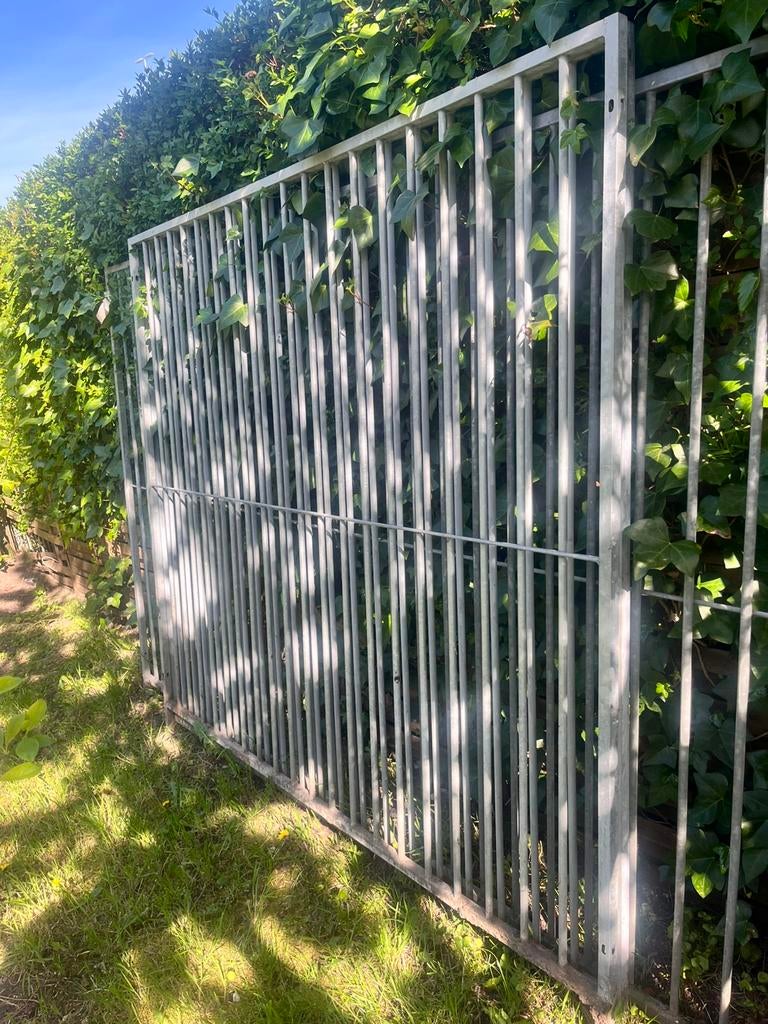Metalen hek / tuinhek, prijs alles samen 50€, Enlèvement, Comme neuf, Porte du jardin