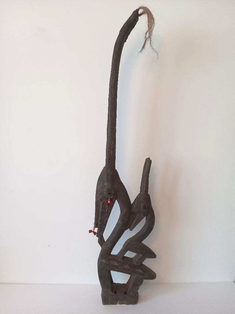 Masque africain Ci Wara., Antiquités & Art, Envoi