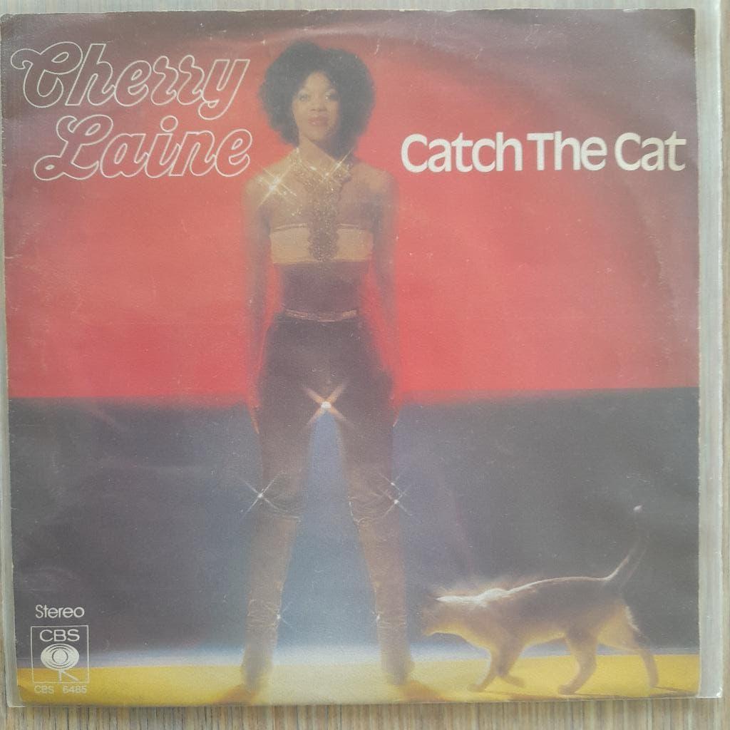Cherry Laine-Catch the cat 7'', Cd's en Dvd's, Vinyl Singles, Gebruikt, 7 inch, Single, Ophalen of Verzenden