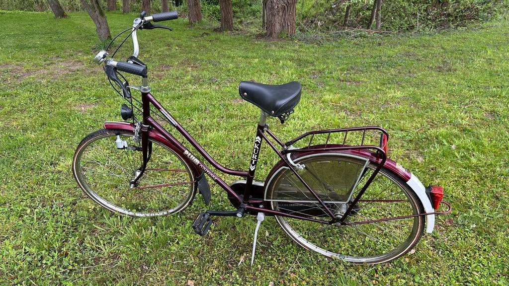 Kurt stadsfiets – klassieke damesfiets, Ophalen, Gebruikt