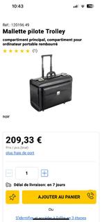 Valise pilote neuve, Enlèvement, Neuf, Cuir, Clé