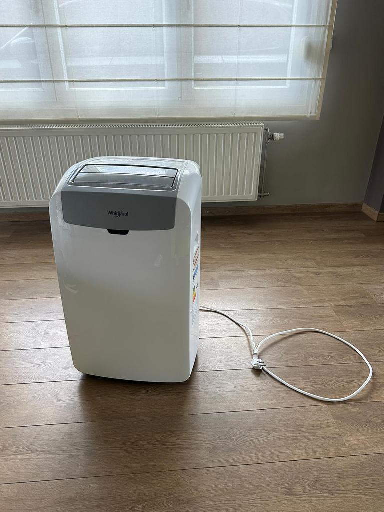 Mobiele airco Whirlpool, Ophalen, Minder dan 60 m³, Energieklasse A of zuiniger, Zo goed als nieuw