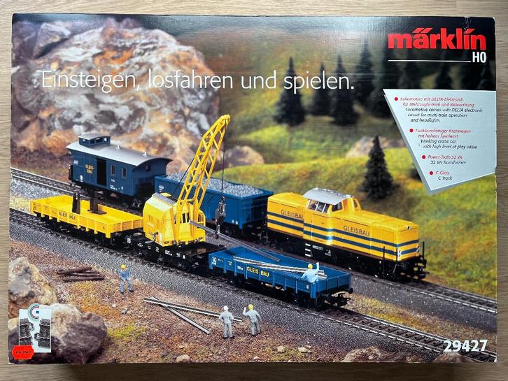 Marklin 29427 set, Hobby en Vrije tijd, Modeltreinen | H0, Zo goed als nieuw, Treinset, Märklin, Ophalen