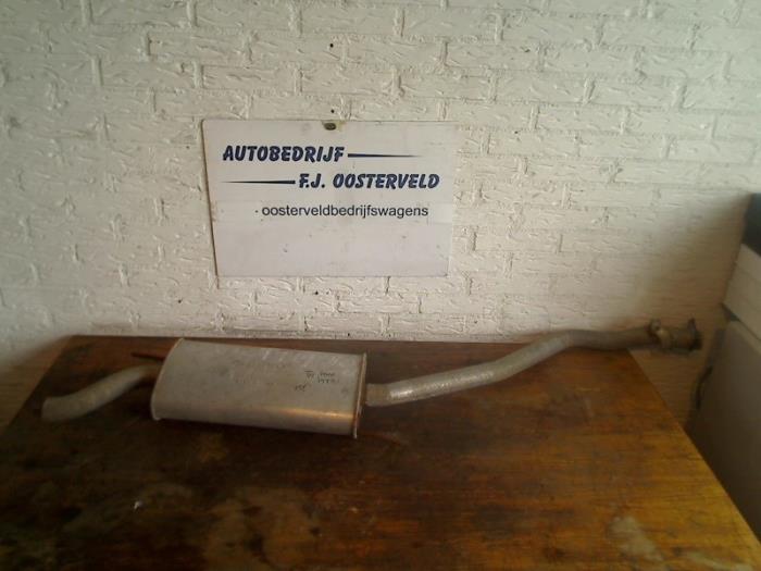 Uitlaat Einddemper van een Volkswagen Transporter, Gebruikt, -, Volkswagen, -