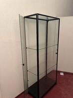 Glazen vitrine etalage kasten, Ophalen, Glas, Met deur(en)