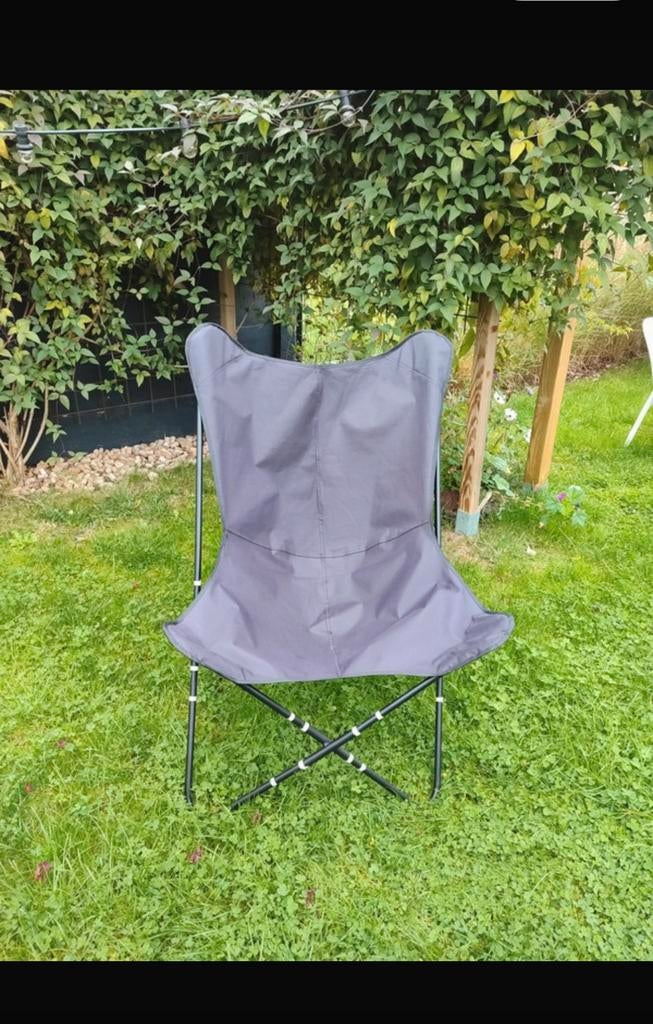 Butterfly lounge stoel, Ophalen, Zo goed als nieuw, Stapelbaar