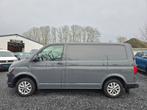 VOLKSWAGEN T6 TRANSPORTER LICHTEVRACHT//DSG-150PK/AIRCO-PDC, Autos, Cuir, Entreprise, 3 places, Noir