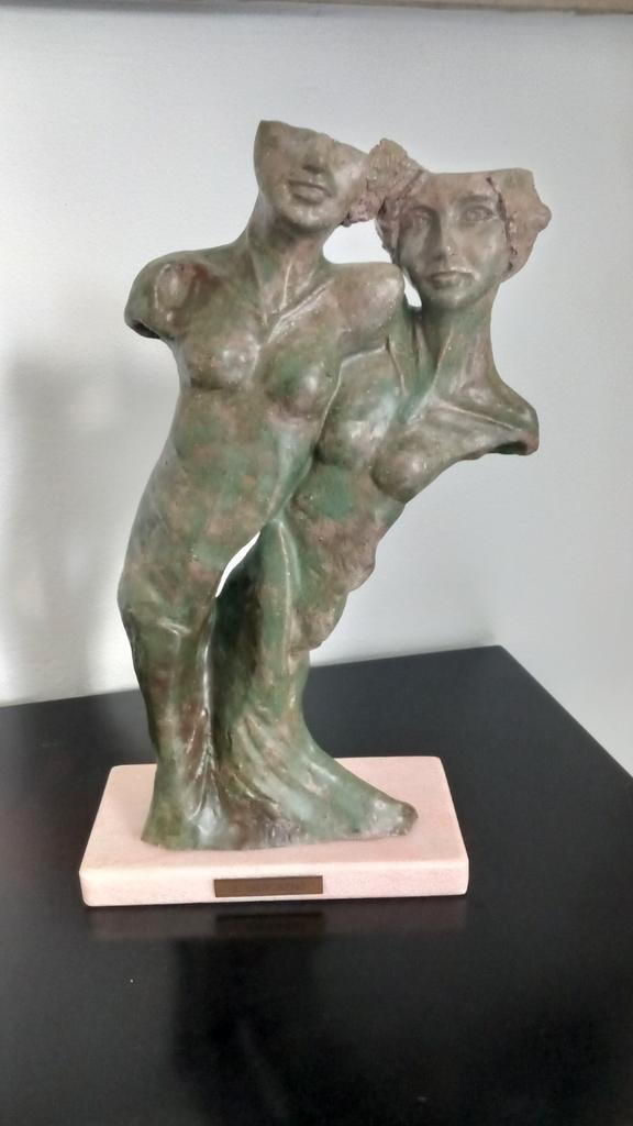 Kunstwerk keramiek abstract, Antiek en Kunst, Kunst | Designobjecten, Ophalen