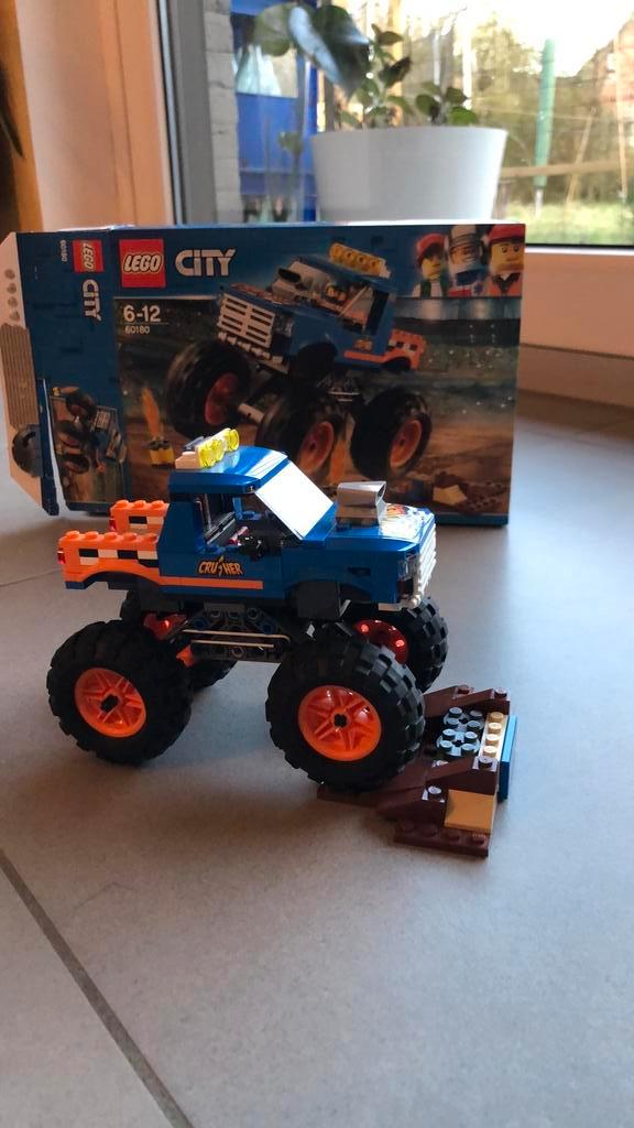 Lego City - Monstertruck - 60180, Kinderen en Baby's, Speelgoed | Duplo en Lego, Zo goed als nieuw, Ophalen of Verzenden