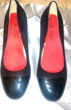 escarpins noirs bi-matière de la marque Grands Boulevards, Vêtements | Femmes, Escarpins, Comme neuf, Enlèvement, Noir