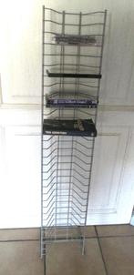 dvd rek metaal, Ophalen, Gebruikt, Metaal, 25 tot 75 discs