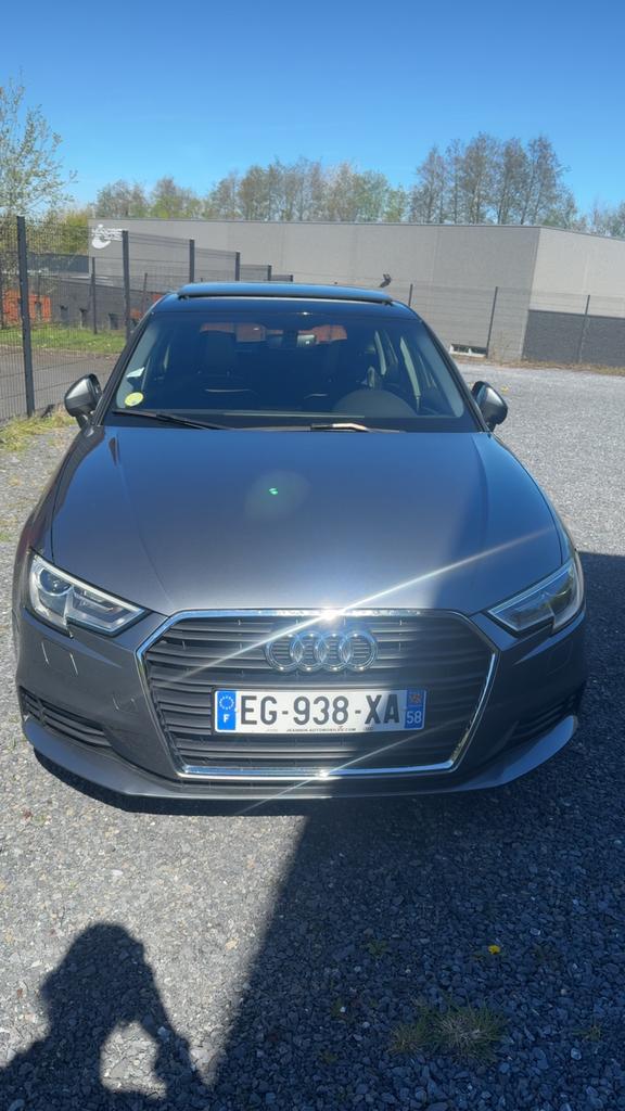 Audi A3 Sportback 1.6 TDI 110 S tronic 7, Autos, Euro 2, Argent ou Gris, Achat, Noir
