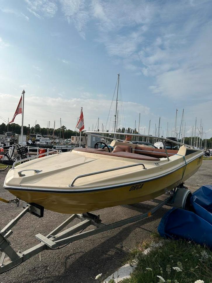 Speedboot Beekman, Watersport en Boten, Speedboten, Gebruikt, 3 tot 6 meter, Benzine, Minder dan 70 pk, Polyester, Buitenboordmotor