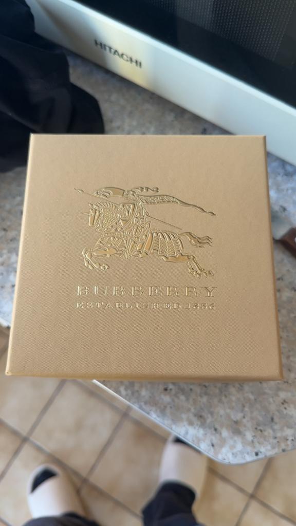 Burberry watch, Handtassen en Accessoires, Horloges | Heren, Nieuw, Polshorloge, Overige merken, Zilver, Staal, Ophalen of Verzenden