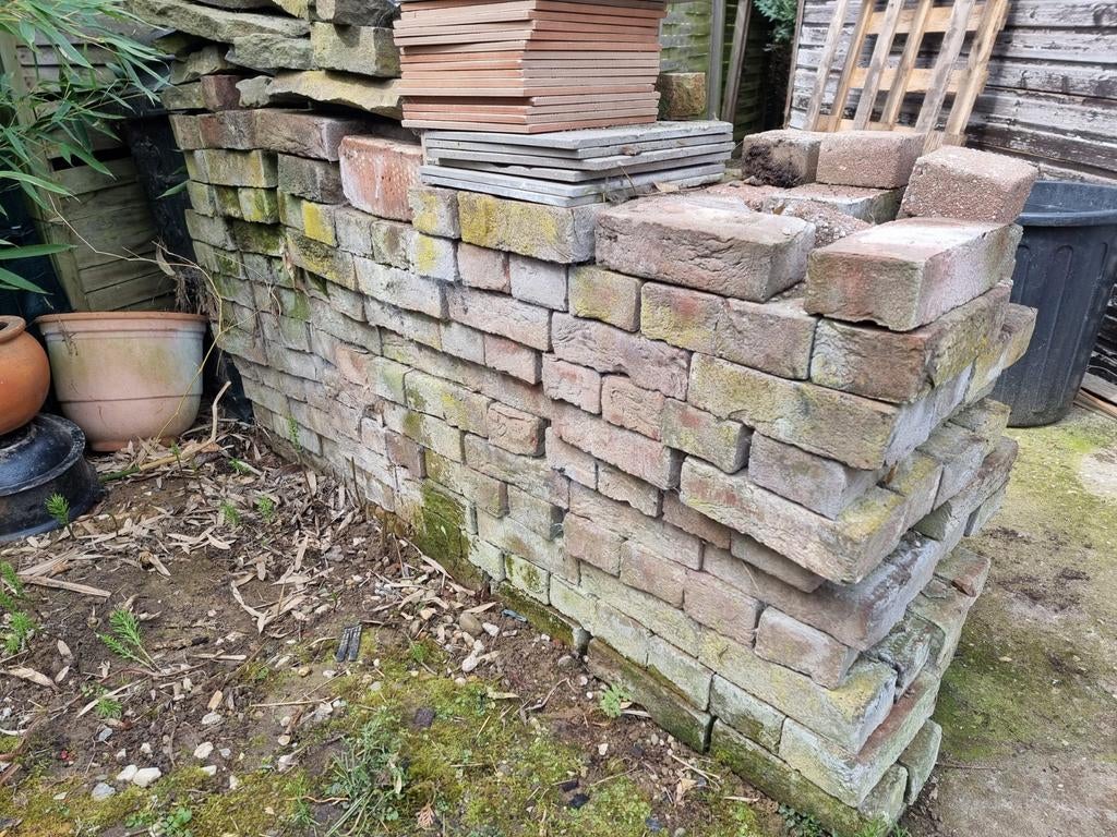 Oude bakstenen om gratis mee te nemen, Doe-het-zelf en Bouw, Ophalen, Bakstenen