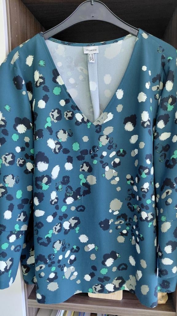 Mooie blouse Mayerline 46, Ophalen of Verzenden, Maat 46/48 (XL) of groter