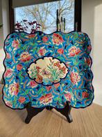 Plat émaux de Longwy, Enlèvement ou Envoi, Comme neuf, Rectangulaire, Autres matériaux