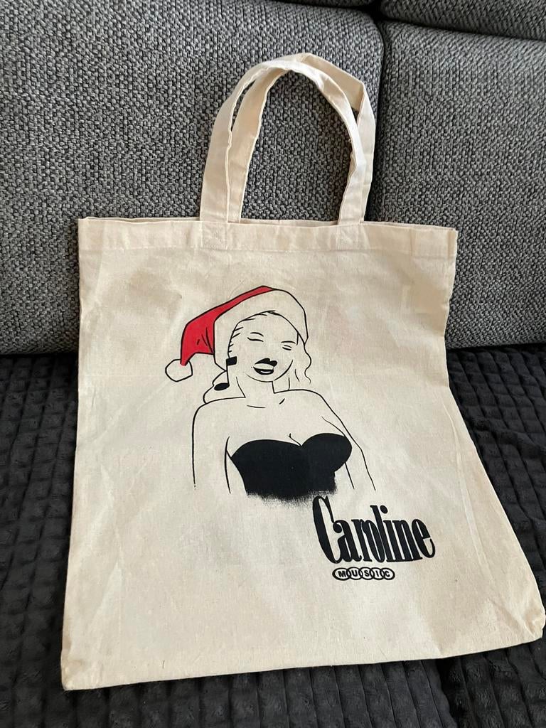 Totebag vintage Caroline Music Version Noël neuf, Enlèvement ou Envoi, Neuf
