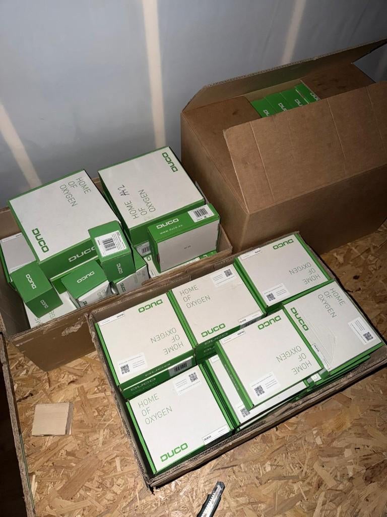 REGELKLEPPEN VOOR DUCO BOX FOCUS, Ophalen, Nieuw, Ventilator en Afzuiger