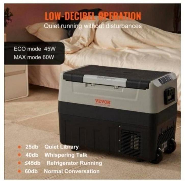 Compressor Koelbox / Vriezer 35 liter 12V-220V, Caravans en Kamperen, Koelboxen, Nieuw, Koelbox, Compressor, Ophalen