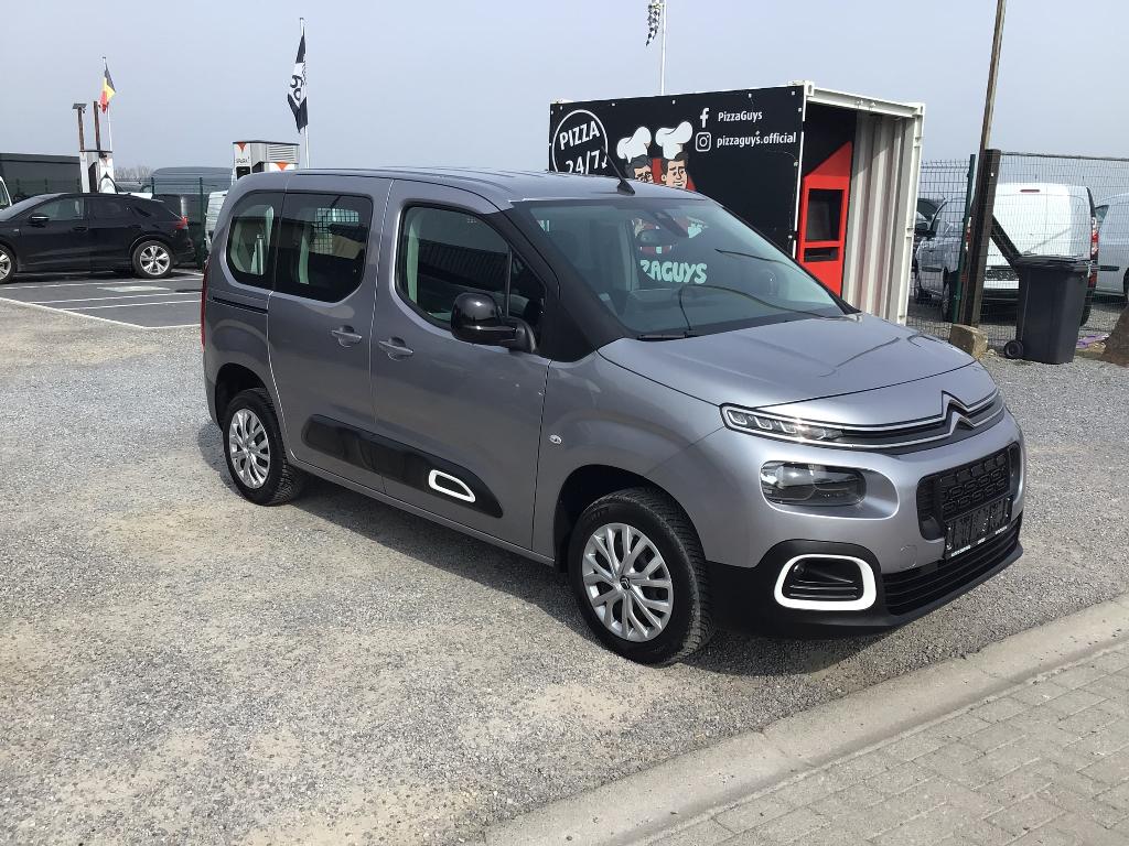 citroen berlingo multi 12i benzine 110pk 2023 72000km 13950e, Autos, Citroën, Argent ou Gris, Achat, Entreprise, Boîte manuelle
