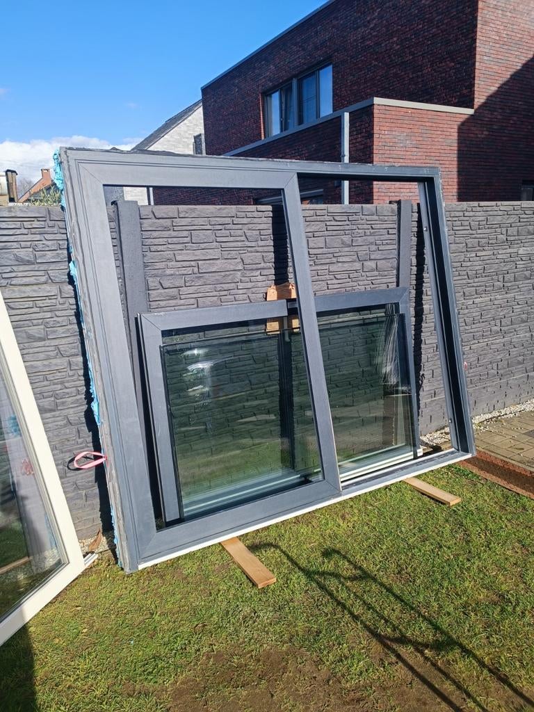 Porte coulissante en PVC Schûco, Enlèvement