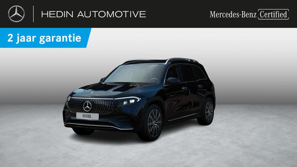 Mercedes-Benz EQB-Klasse 250+ AMg Line | 7 Zitter | Panorami, 525 km, Stof, EQB, Zwart