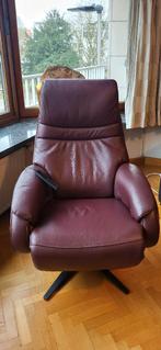 Relax zetel Leder - Elektrisch - HUKLA, Enlèvement, Utilisé, Cuir, Modern