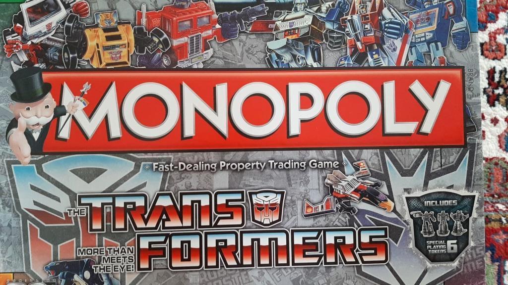 bordspel limited Monopoly Transformers Monopolie engels, Hobby en Vrije tijd, Gezelschapsspellen | Bordspellen, Nieuw, Een of twee spelers