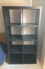 Armoire Ikea Kallax marron noir 77x147 cm, Enlèvement, Utilisé