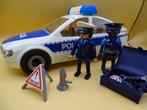 Playmobil politieauto met sirene en toebehoren, Ophalen of Verzenden, Gebruikt, Complete set