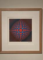 Serigrafie in kleur van Victor Vasarely, Antiek en Kunst, Ophalen