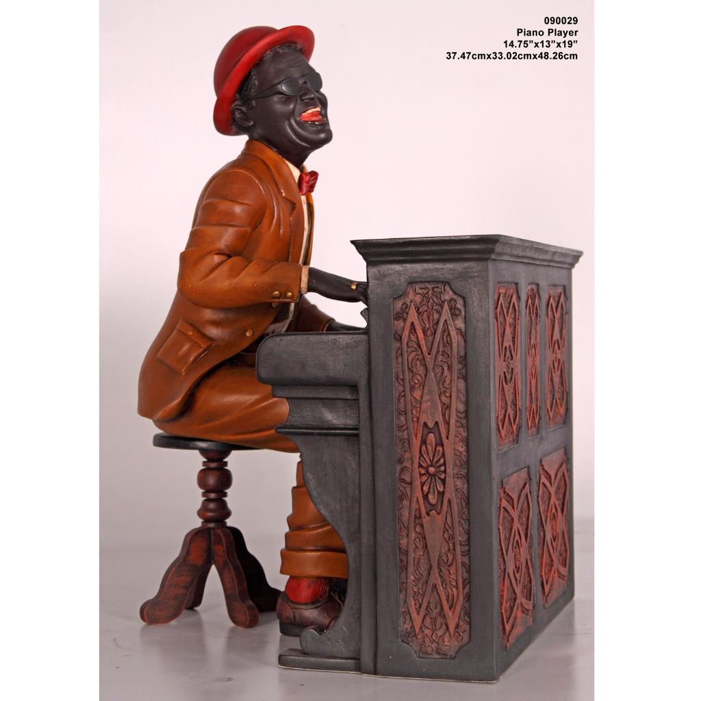 Statue de musicien de jazz, env. 70 cm - de musicien de jazz, Enlèvement, Neuf