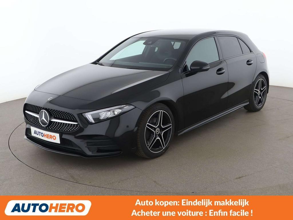 Mercedes-Benz A-Klasse 180 A 180 d AMG Line (bj 2022), Auto's, Gebruikt, 116 pk, Zwart, 5 deurs