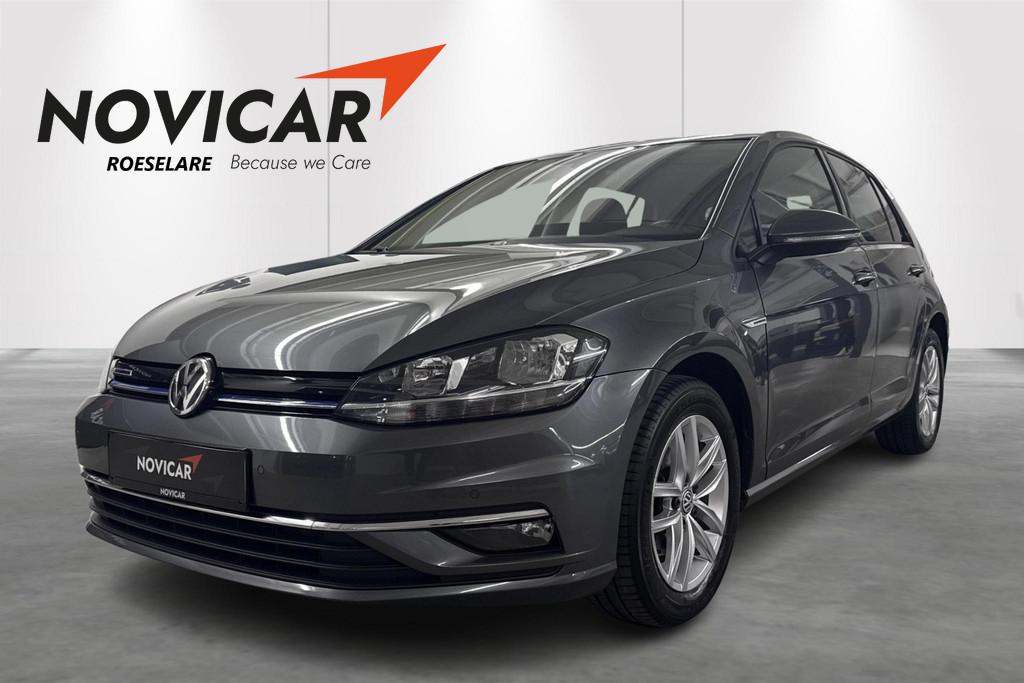 Volkswagen Golf VII 1.5 TGi BlueMotion 96kW Highline * PANO, Auto's, Voorwielaandrijving, Stof, Gebruikt, Zwart