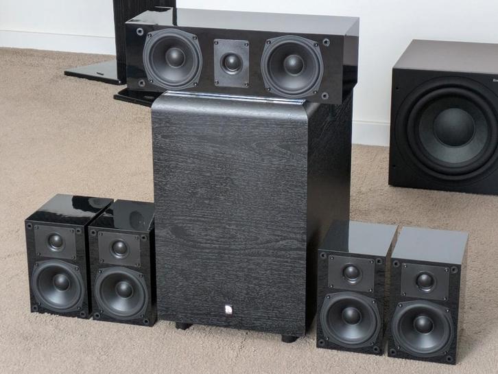 Audio Pro Image 5.1 surround set, krachtige 150 W subwoofer, TV, Hi-fi & Vidéo, Enceintes, Utilisé, Ensemble surround complet