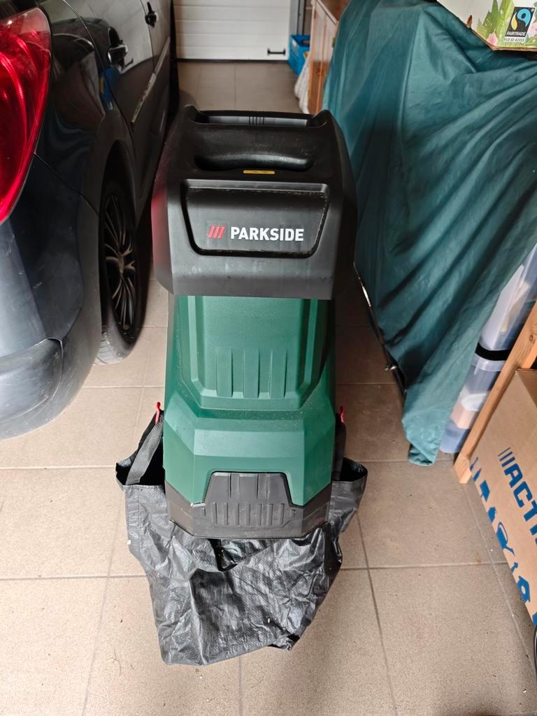 Takken versnipperaar, Ophalen