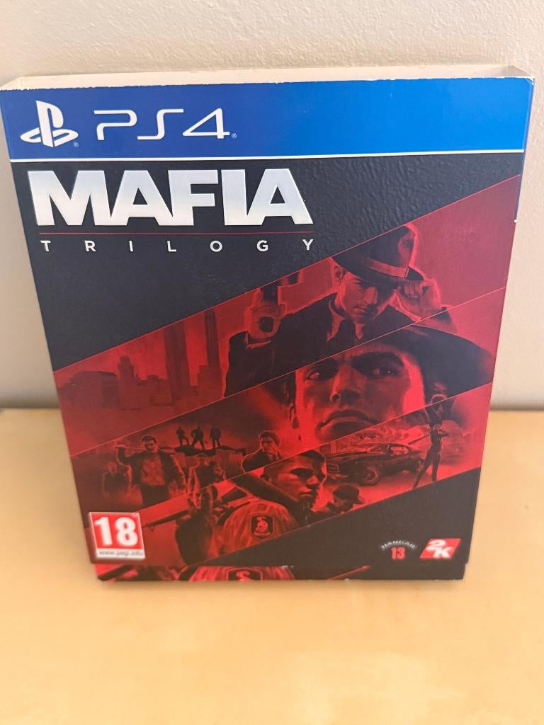 Mafia Trilogy - Playstation 4, Consoles de jeu & Jeux vidéo, Jeux | Sony PlayStation 4, Enlèvement ou Envoi, Utilisé