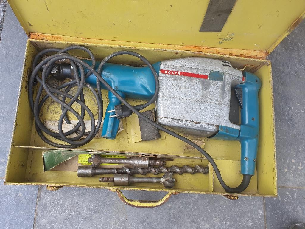 Perceuse et marteau de démolition BOSCH Heavy Power, Bricolage & Construction, Outillage | Foreuses, Marteau perforateur et/ou Marteau piqueur