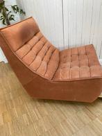 Calia foxtrot fox trot in echt dik leder cognac, Huis en Inrichting, Ophalen, Gebruikt, 100 tot 125 cm, Leer