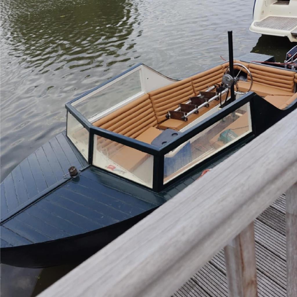 1972 LE PETIT BAIGNEUR almarine, Watersport en Boten, Sloepen, Gebruikt, Tot 10 pk, 3 tot 6 meter, Buitenboordmotor, Elektrisch