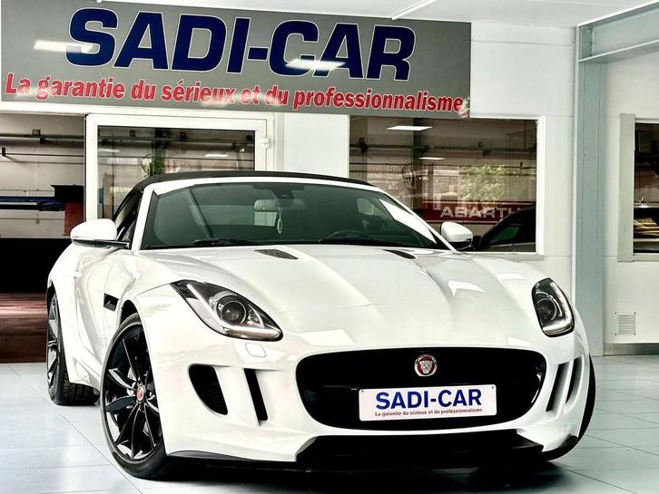 Jaguar F-Type Cabrio 3.0 V6 340cv - PACK BLACK (bj 2015), Auto's, Jaguar, Bedrijf, Te koop, F-type, ABS, Achteruitrijcamera, Airbags