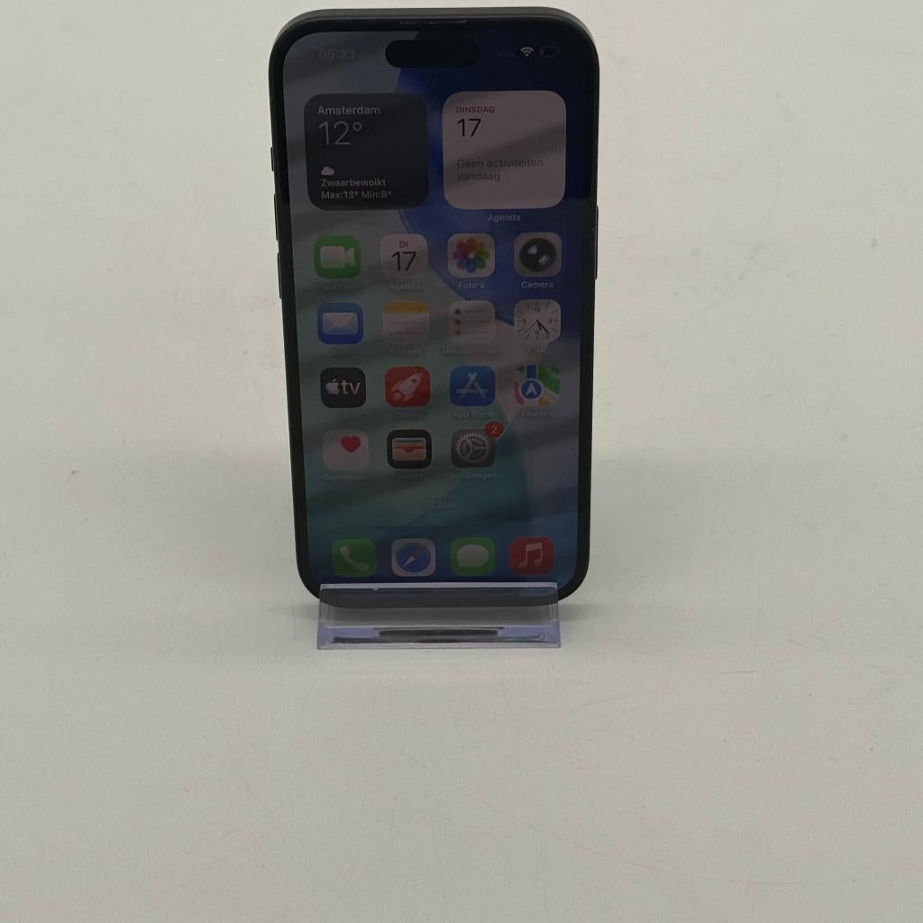 Apple iPhone 15 | 128GB | Zwart | In goede staat, Télécoms, Téléphonie mobile | Apple iPhone, Comme neuf, 128 GB, Sans abonnement