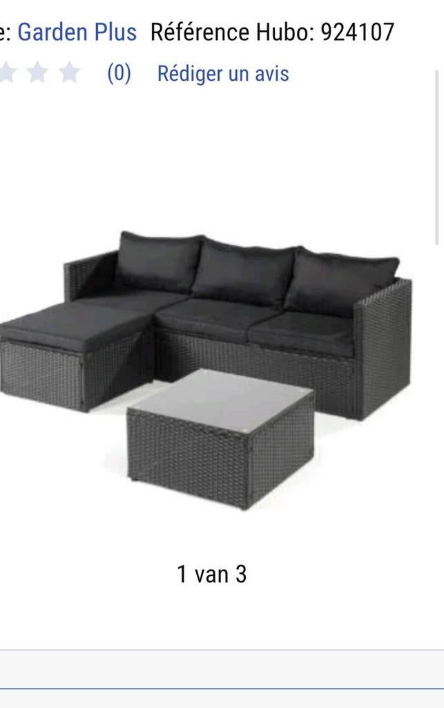 SALON DE JARDIN, Ophalen