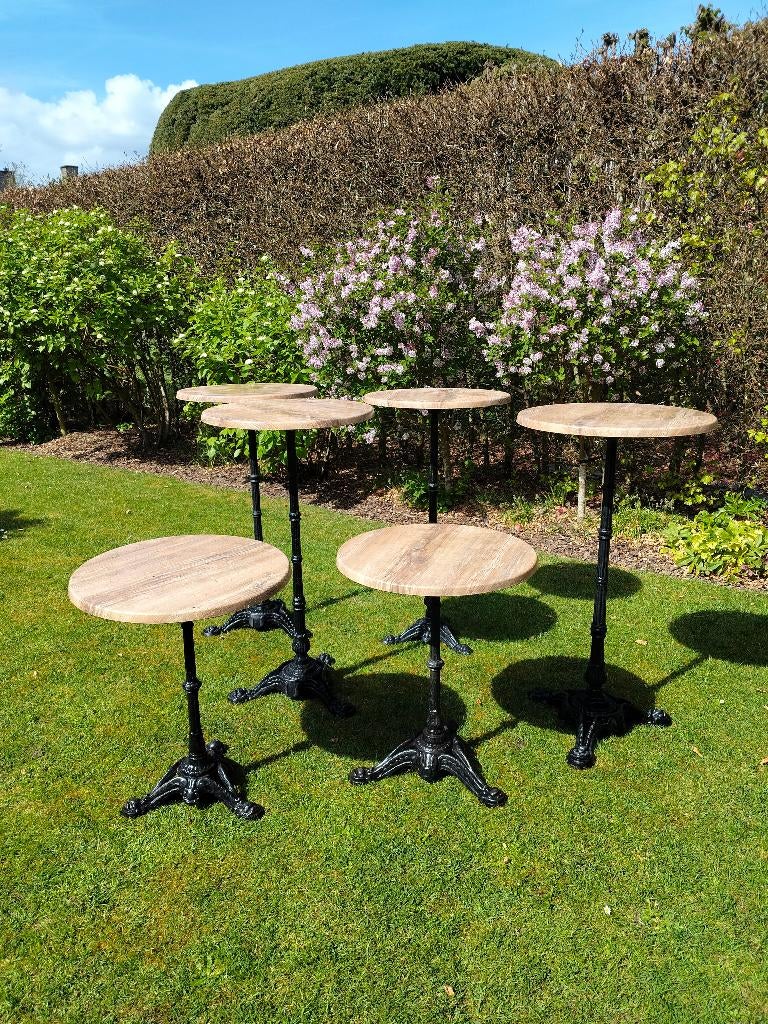 bistrotafel, Ophalen, Gebruikt