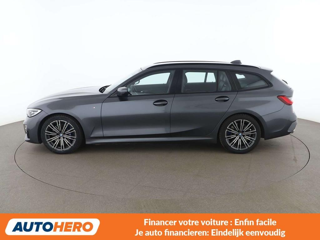 BMW 3 Serie 330 330i M Sport (année de construction 2020), Autos, Argent ou Gris, Alcantara, Noir, 5 portes