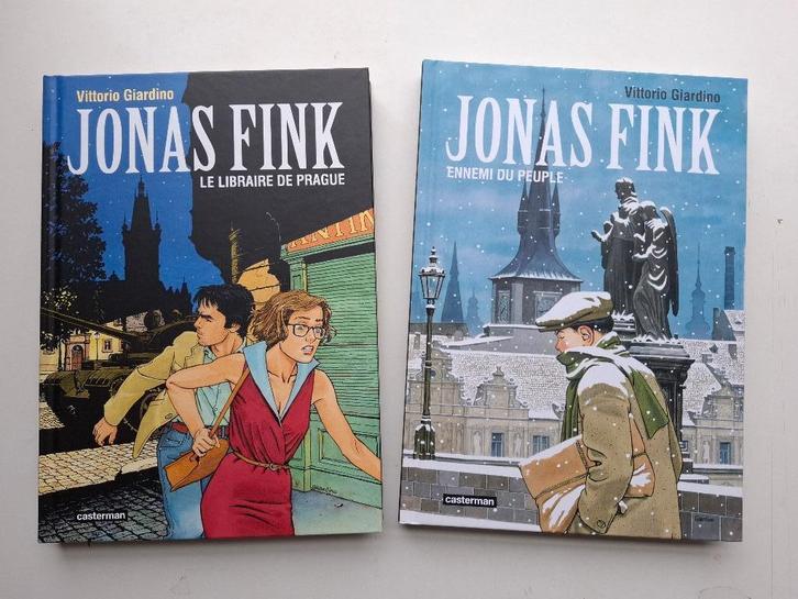 JONAS FINK 2 VOLUMES TOMES 1 à 3 SERIE COMPLETE EO, Boeken, Stripverhalen, Zo goed als nieuw, Complete serie of reeks, Ophalen of Verzenden