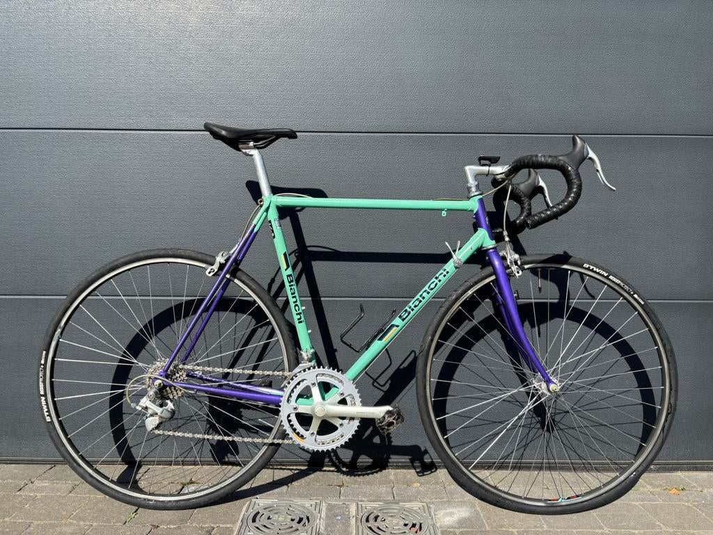 Vintage Bianchi Racer - Retro Koersfiets in goede staat, 28 inch, Gebruikt, Staal, Heren