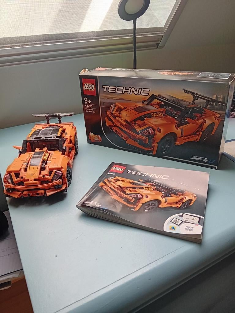 Lego technic Chevrolet, Corvette., Ophalen, Lego, Zo goed als nieuw, Technic